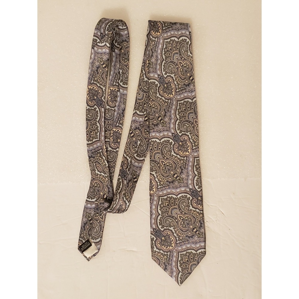 Mark Pendleton Vintage NEW Necktie Turqoise Blue Pattern NWT